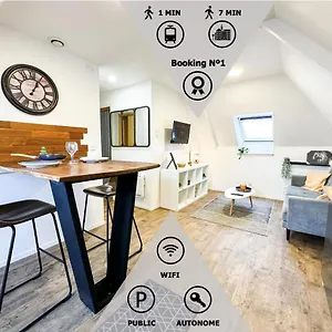 New : Lumiere & Confort Face A La Gare Appartement Guingamp